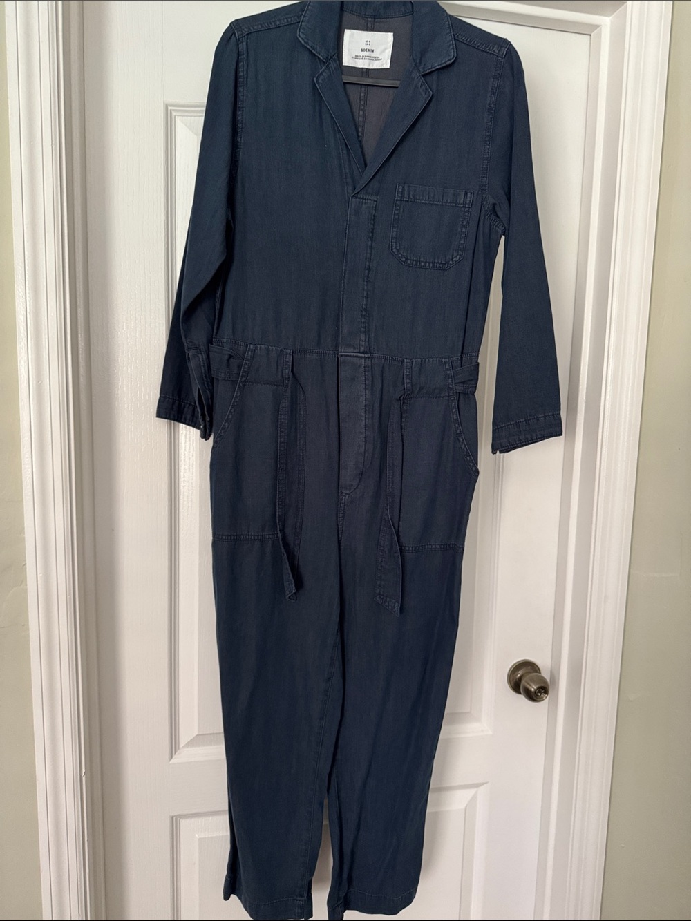 Women's Dark Blue Utility Jumpsuit